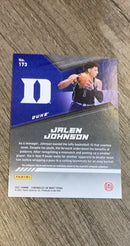 Jalen Johnson 2021 Panini Chronicles Draft Picks 173 trading card image rear