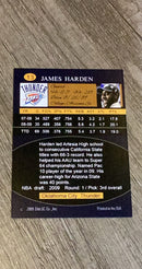 James Harden 2009 Elite SC 13 trading card image rear