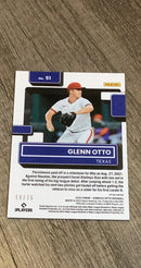 Glenn Otto 2022 Donruss Optic Spirit of '76 Prizm 51 trading card image rear
