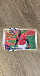 Franmil Reyes 2021 Topps Gold 341 trading card image front