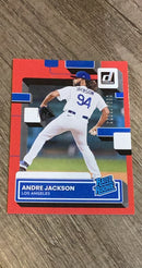 Andre Jackson 2022 Donruss Red 48 trading card image front