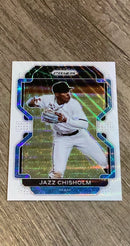 Jazz Chisholm 2022 Panini Prizm White Wave Prizm 256 trading card image front