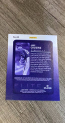 Jake Cousins 2022 Panini Chronicles Elite Red 48 trading card image rear