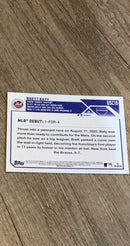 Brett Baty 2023 Topps Chrome Update Negative USC10 trading card image rear