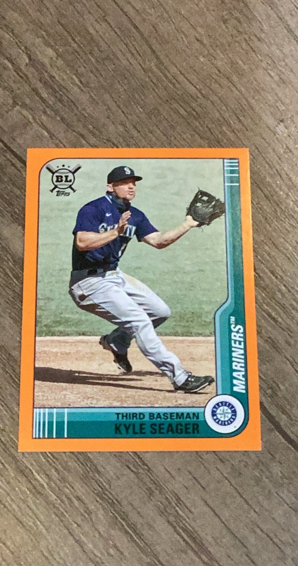 Kyle Seager 2021 Topps Big League Orange 127 trading card image front