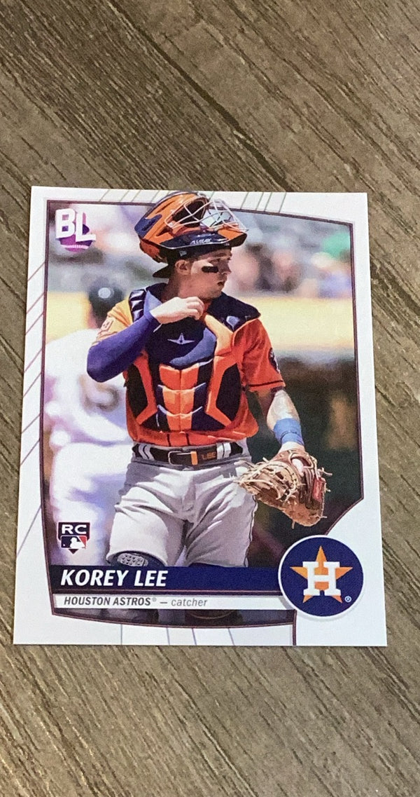Korey Lee 2023 Topps Big League 17 trading card image front