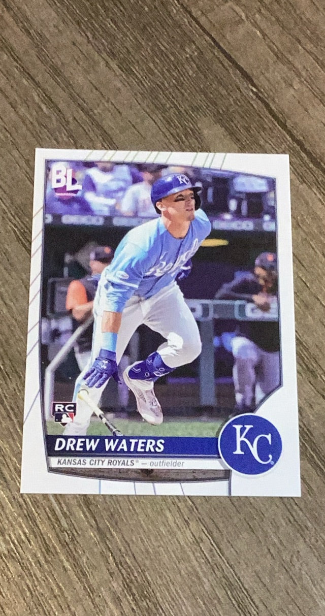 Drew Waters 2023 Topps Big League 7 trading card image front