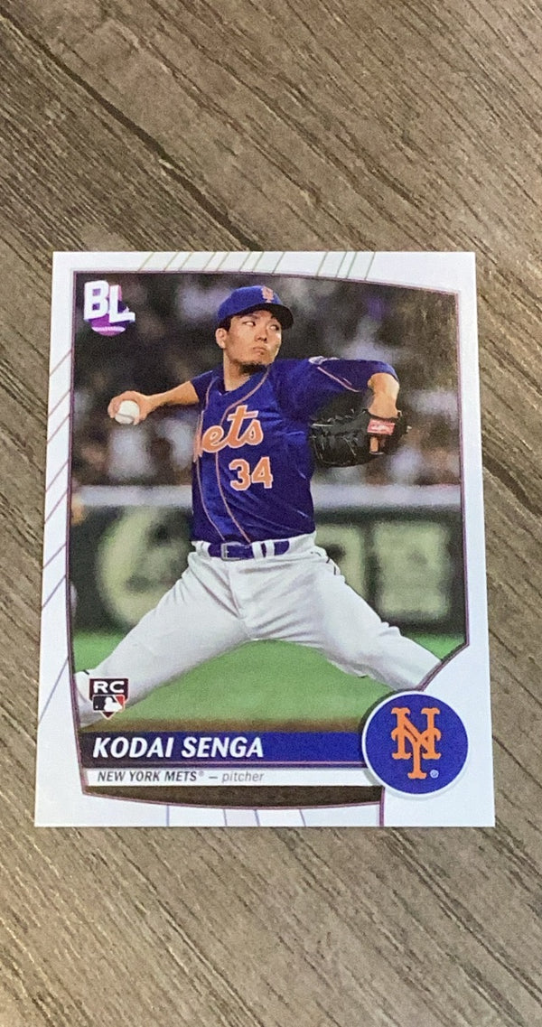Kodai Senga 2023 Topps Big League 101 trading card image front