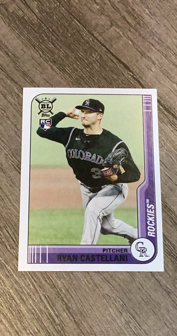 Ryan Castellani 2021 Topps Big League 193 trading card image front