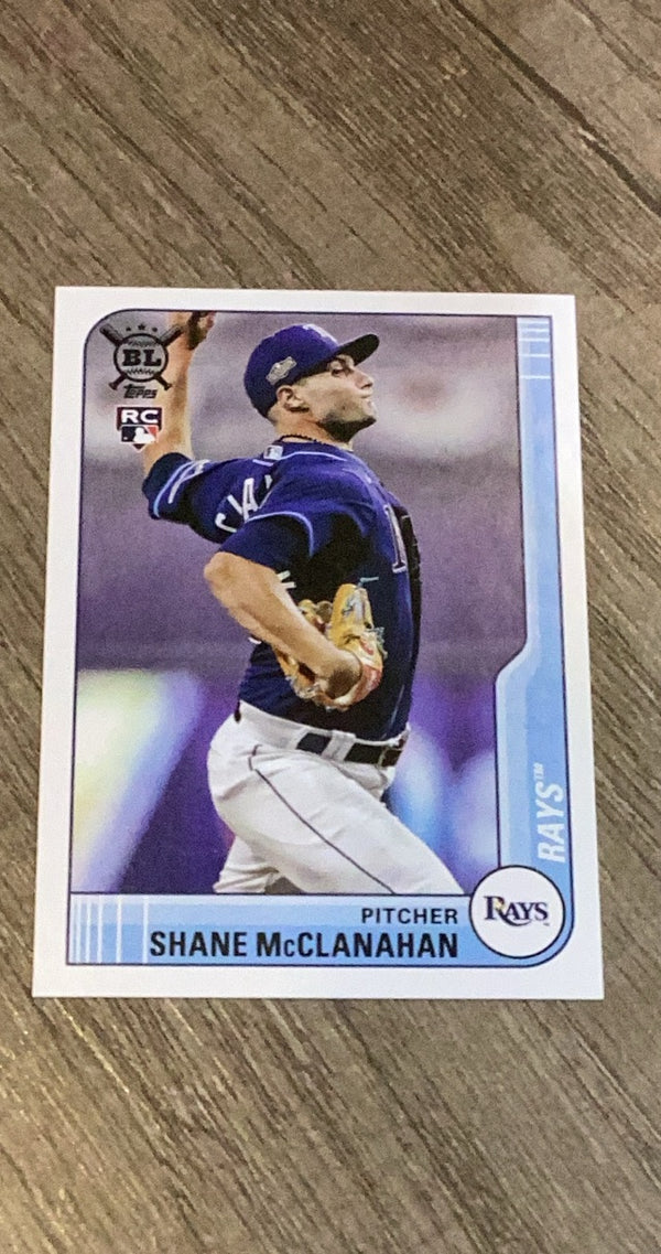 Shane McClanahan 2021 Topps Big League 229 trading card image front