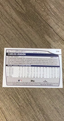 Carlos Rodón 2023 Topps Big League 248 trading card image rear