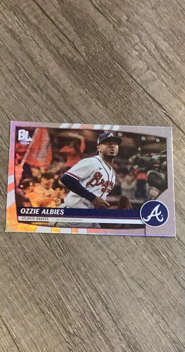 Ozzie Albies 2023 Topps Big League 233 trading card image front