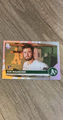 Ken Waldichuk 2023 Topps Big League 214 trading card image front