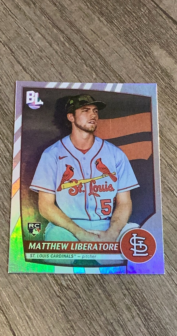 Matthew Liberatore 2023 Topps Big League 209 trading card image front