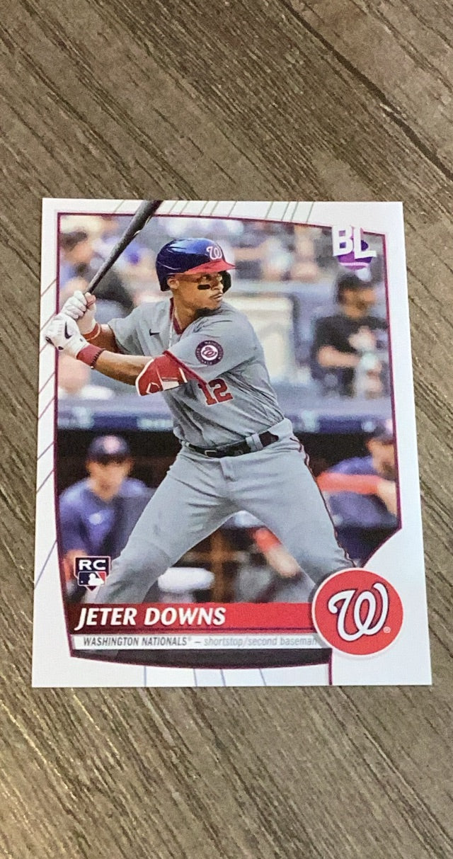 Jeter Downs 2023 Topps Big League 2 trading card image front