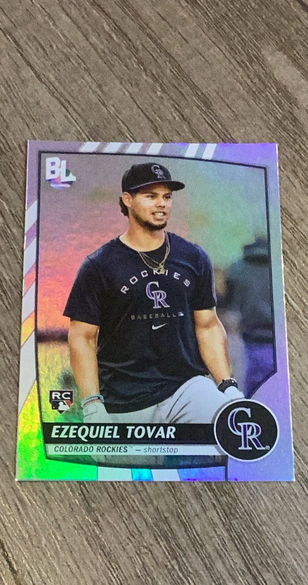 Ezequiel Tovar 2023 Topps Big League 204 trading card image front