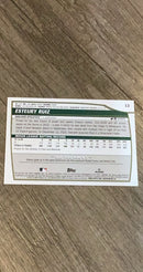 Esteury Ruiz 2023 Topps Big League 13 trading card image rear
