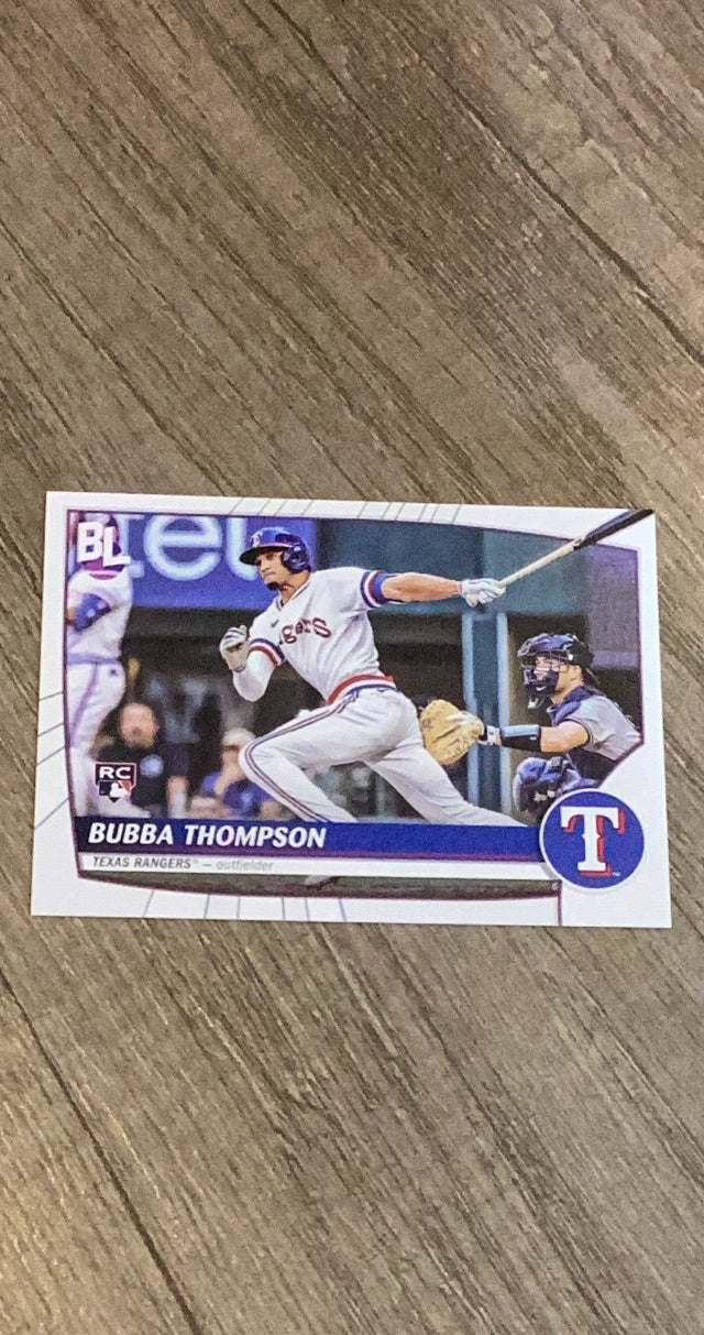 Bubba Thompson 2023 Topps Big League 6 trading card image front