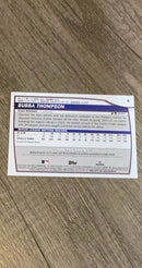 Bubba Thompson 2023 Topps Big League 6 trading card image rear