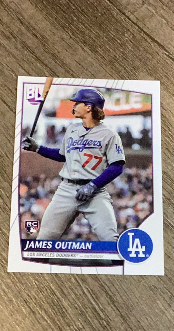 James Outman 2023 Topps Big League 18 trading card image front