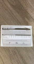 Travis Swaggerty 2023 Topps Big League 14 trading card image rear