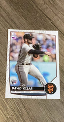 David Villar 2023 Topps Big League 16 trading card image front