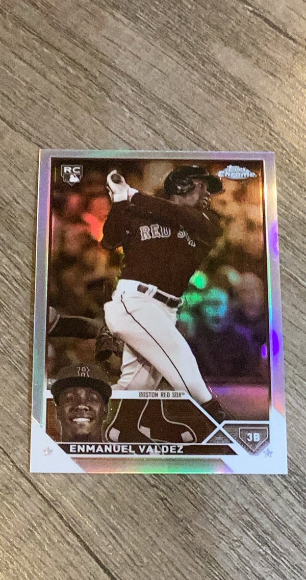 Enmanuel Valdez 2023 Topps Chrome Update Sepia USC19 trading card image front