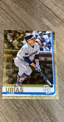 Luis Urias 2019 Topps Gold 192 trading card image front
