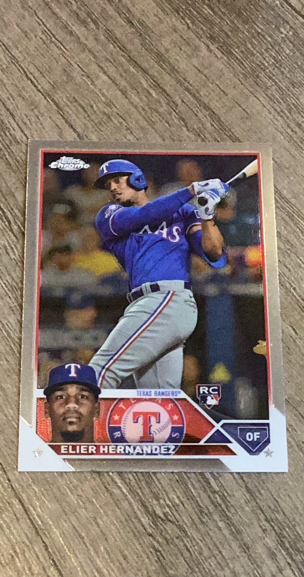 Elier Hernandez 2023 Topps Chrome Update USC135 trading card image front