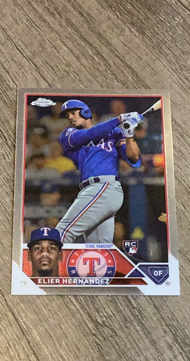 Elier Hernandez 2023 Topps Chrome Update USC135 trading card image front