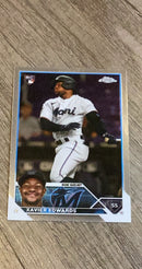 Xavier Edwards 2023 Topps Update US296 trading card image front