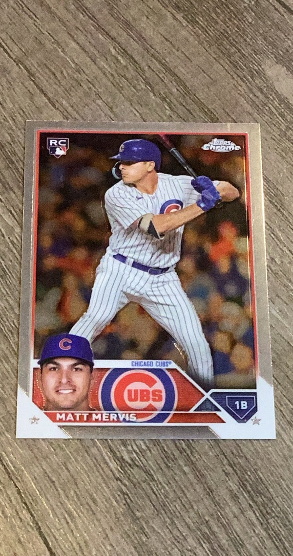 Matt Mervis 2023 Topps Chrome Update USC112 trading card image front