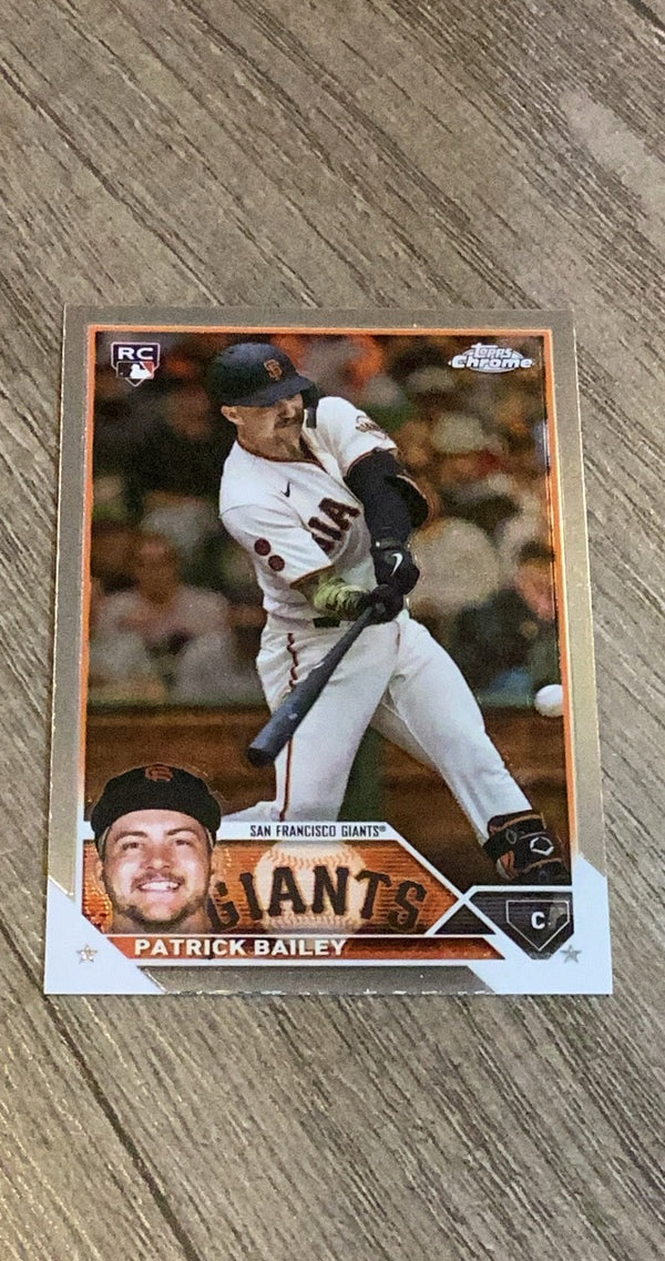 Patrick Bailey 2023 Topps Chrome Update USC217 trading card image front