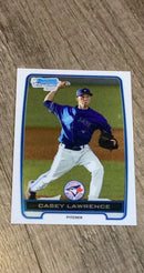 Casey Lawrence 2012 Bowman Chrome Prospects BCP54 trading card image front