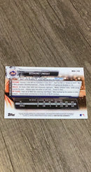Desmond Lindsay 2017 Bowman Draft Chrome BDC-142 trading card image rear