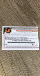 Heston Kjerstad 2024 Bowman 9 trading card image rear