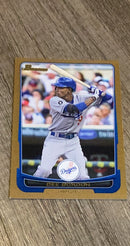Dee Gordon 2012 Bowman Gold 110 trading card image front