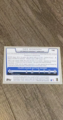 Dee Gordon MLB Los Angeles Dodgers 2012 Bowman Gold 110 trading card Bowman