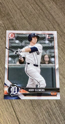 Kody Clemens 2018 Bowman Draft BD-121 trading card image front