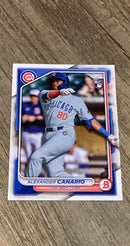 Alexander Canario 2024 Bowman 21 trading card image front