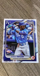 Samad Taylor 2024 Bowman 100 trading card image front