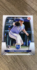 Vinnie Pasquantino 2023 Bowman 37 trading card image front