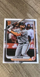 Luis Matos 2024 Bowman 12 trading card image front