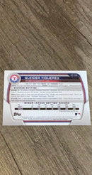 Gleider Figuereo 2023 Bowman Prospects BP-59 trading card image rear