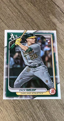 Zack Gelof 2024 Bowman 14 trading card image front