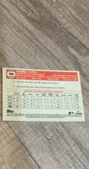 Raimel Tapia 2021 Topps Chrome Platinum Anniversary Aqua Wave Refractor 286 trading card image rear