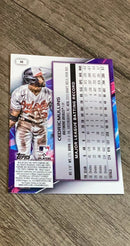 Cedric Mullins 2022 Topps Chrome Cosmic 40 trading card image rear