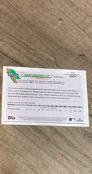 Brent Honeywell Jr. 2021 Topps Holiday HW24 trading card image rear