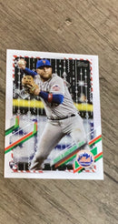 Travis Blankenhorn 2021 Topps Holiday Metallic Holiday HW156 trading card image front