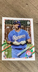 Sam Huff 2021 Topps Holiday HW53 trading card image front